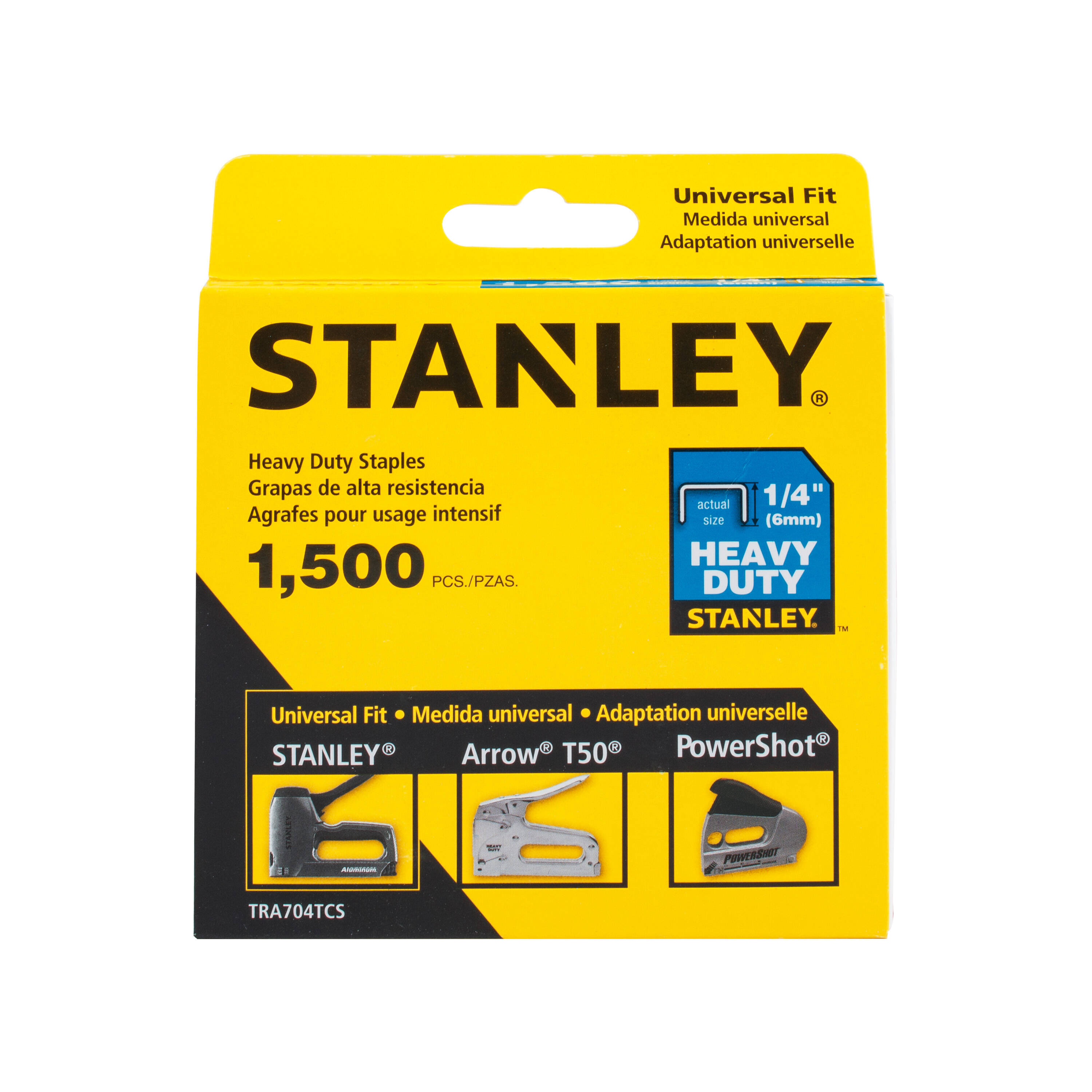 1/4" T50 STANLEY STAPLES