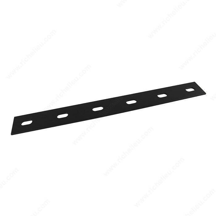 MENDING PLATE 20 X 1 1/2" FLT BLK