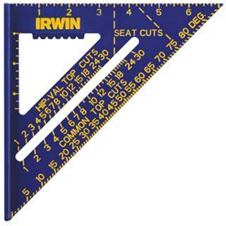 IRWIN ALUM RAFTER SQUARE