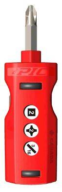 PICQUIC PIC SCREWDRIVER MIX 3PC RED