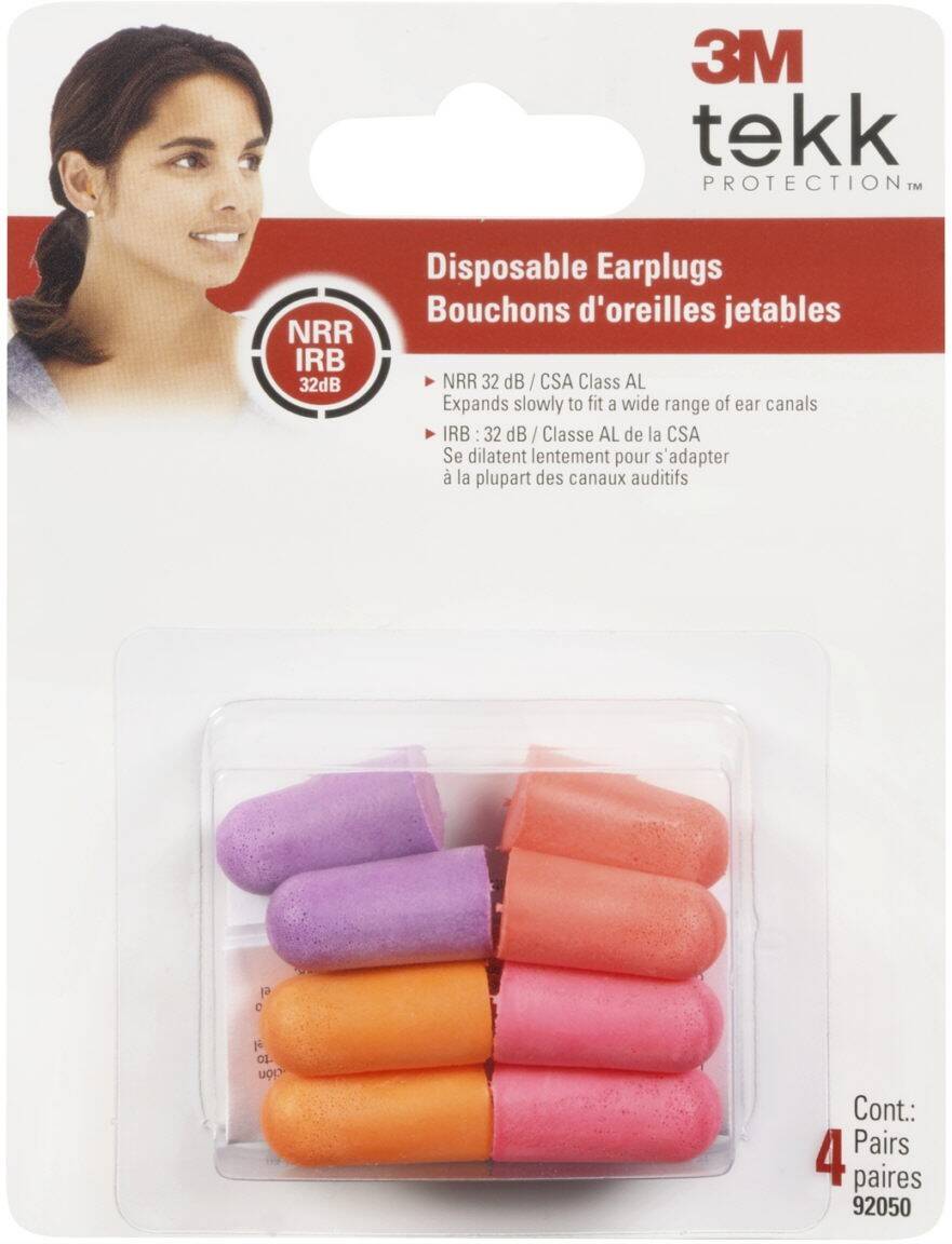 EAR PLUGS 4PK 3M