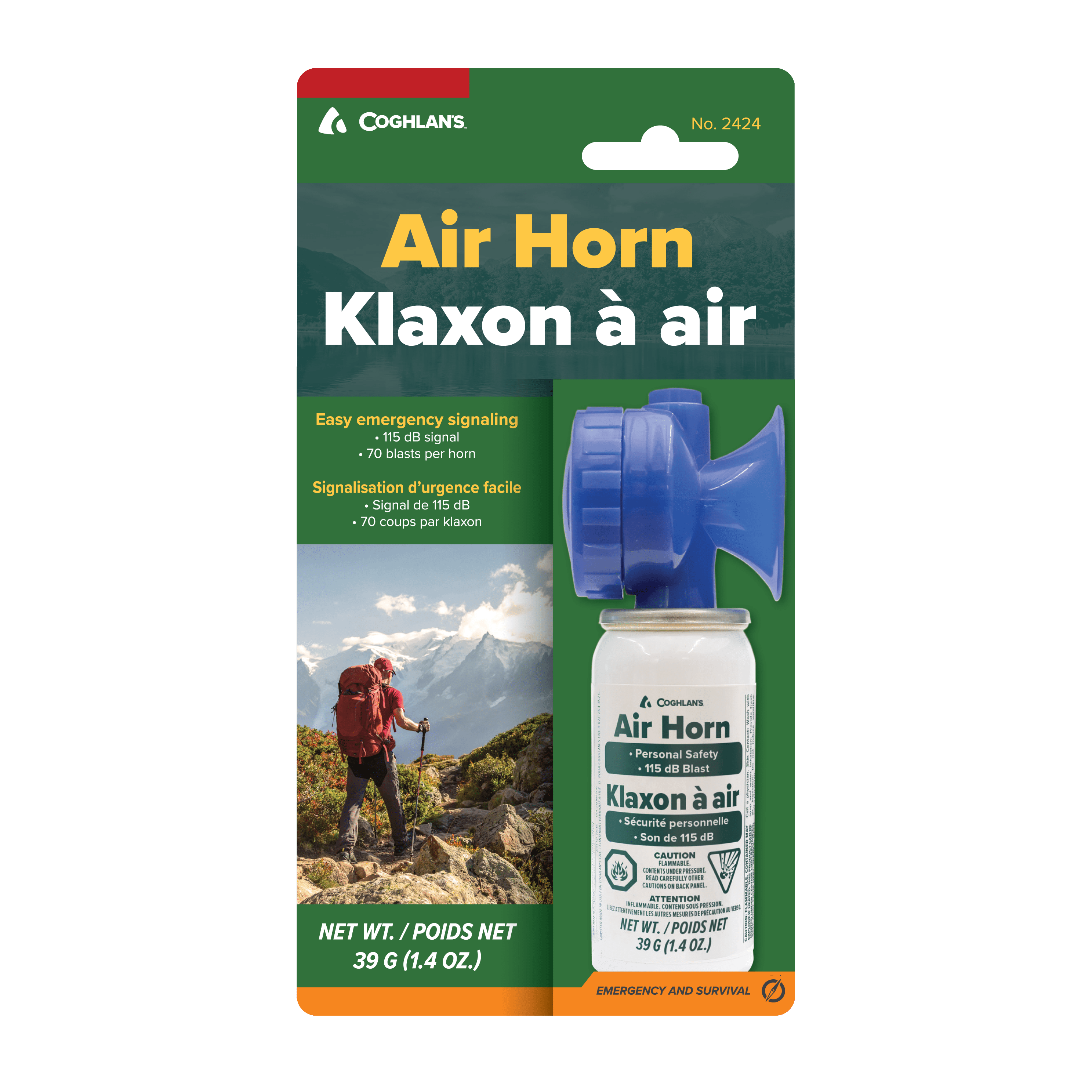 AIR HORN COGHLANS 1.4oz
