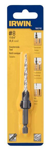 #8-9 IRWIN 11/64" QK.CHANGE COUNT.SINK
