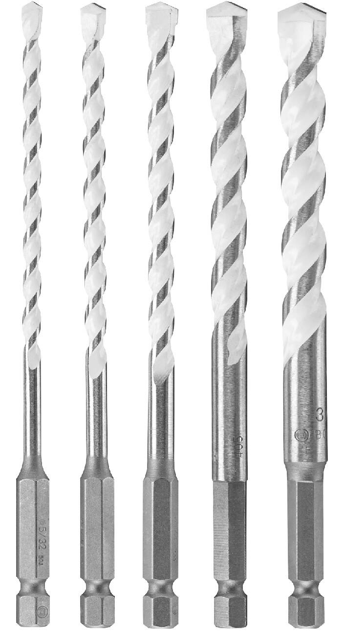 5PC METAL IMPACT DRILL BIT SET