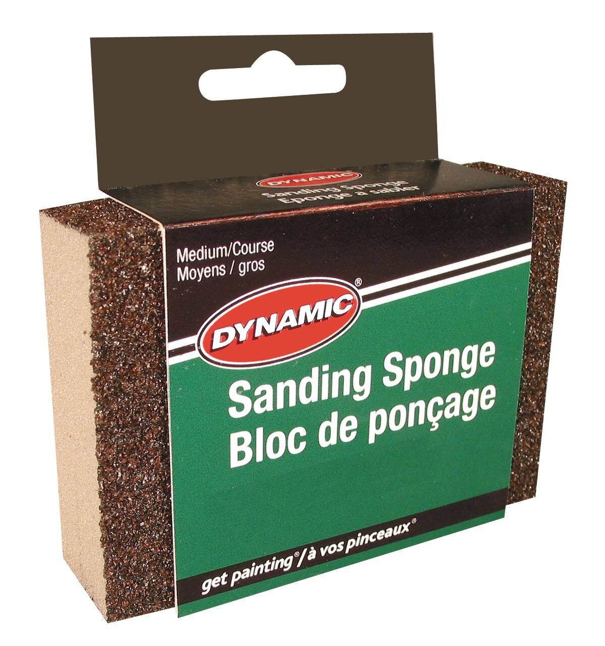 SANDING SPONGE MED/COARSE