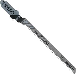 BOSCH JIGSAW BLADE WOOD CURVECLEAN CUT 3-1/4" -5PK