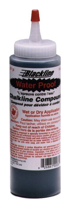 BLACKLINE MARKING CHALK BLACK 8 OZ