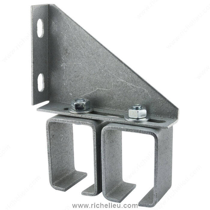 BARN DOOR DBL TRACK GALVANIZED