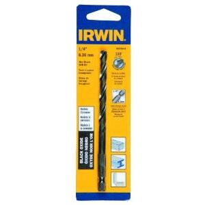 1/4" BLACK OXIDE HEX SHANK BIT