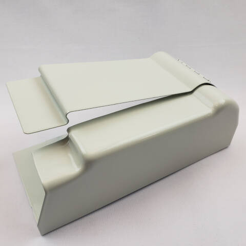 101405 3-3/4" RH END CAP NU-WHITE