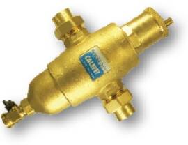 1" NPT MALE AIR & DIRT SEPARATOR BRASS