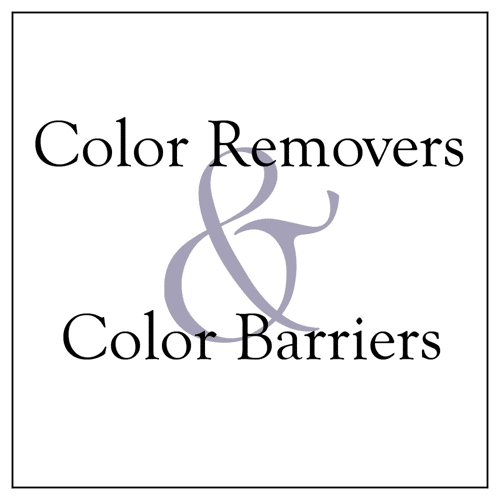 Color Removers and Color Barriers