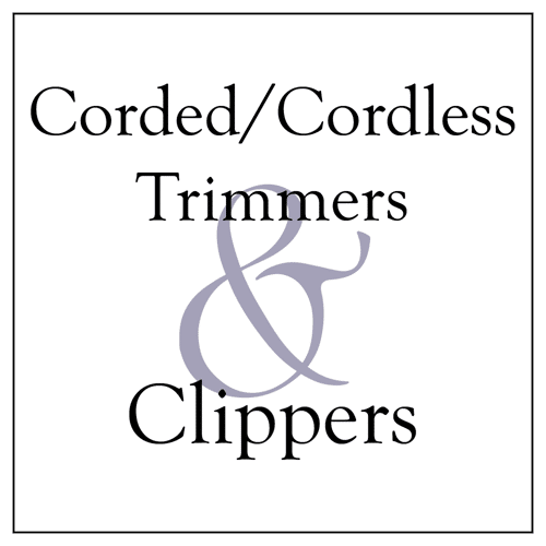 Corded/Cordless Trimmers and Clippers