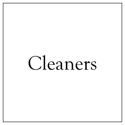 Cleaners