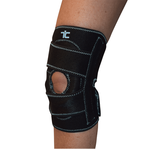 Trainers Choice Knee Compression Wrap, for Men & Women, Knee Support for  Mild PFS (Patellofemoral Syndrome), Tendonitis, Arthritis, Soft Tissue