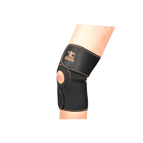 COPPER FIT Copper Infused Adjustable Compression Knee Wrap with