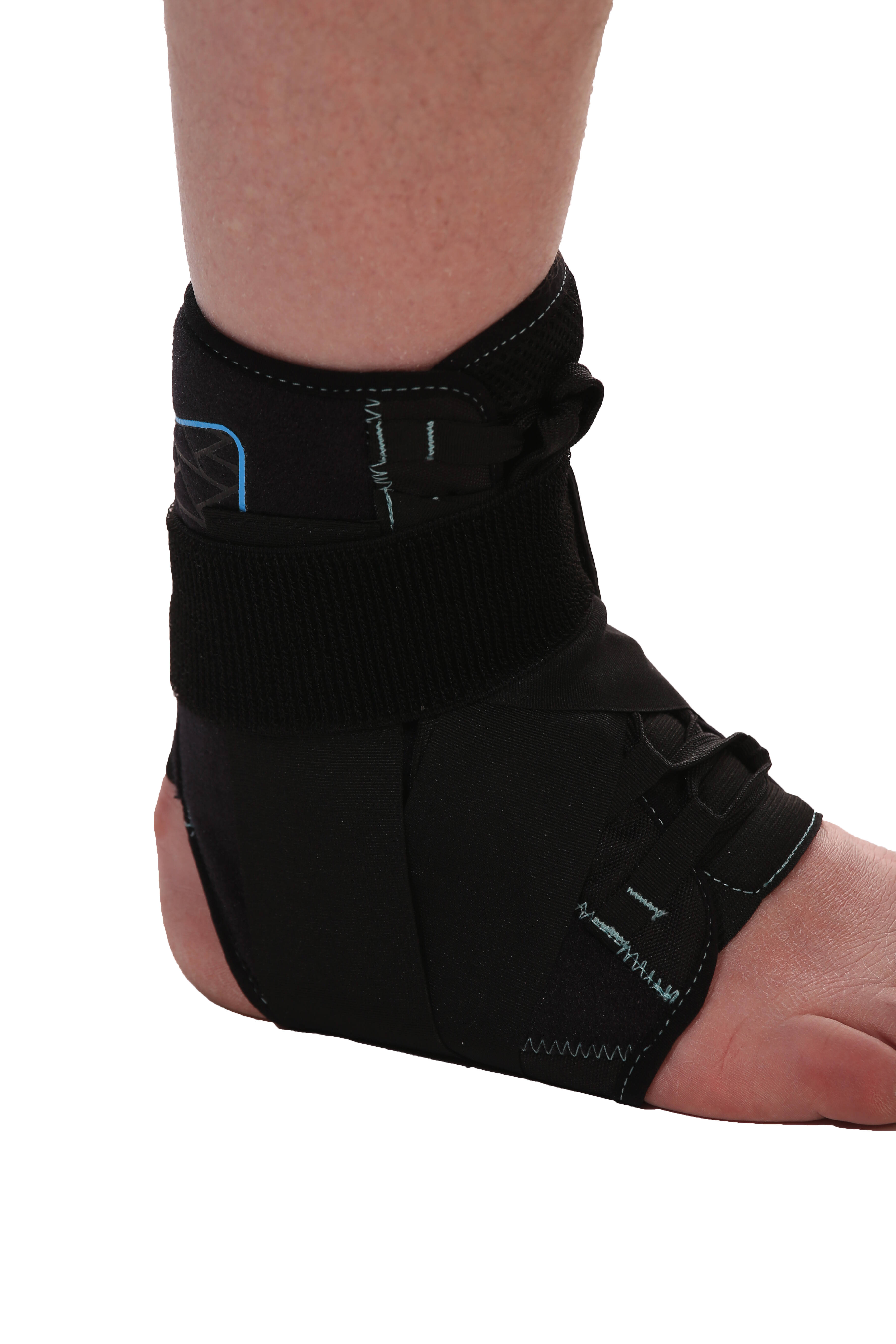 Modetro Sports Ankle Brace Compression Support Sleeve w/Free Ankle