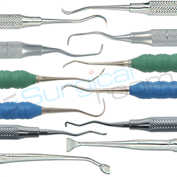 Scalers, Curettes, Jacquette
