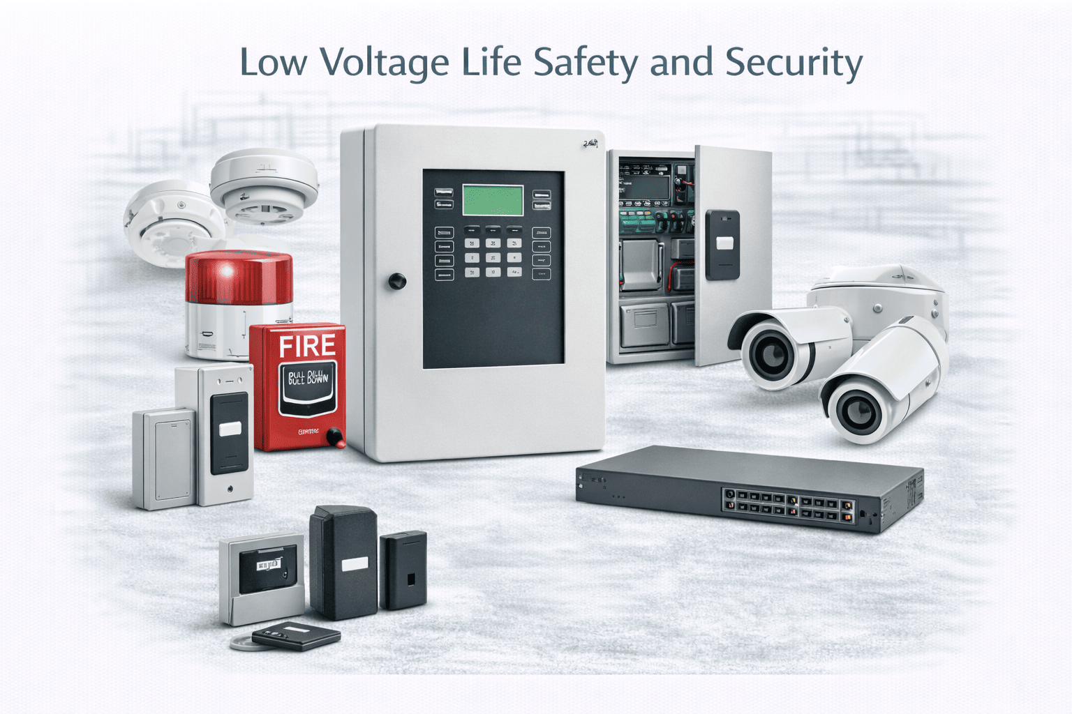 Low Voltage, Life Safety and Security