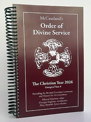 MCCAUSLAND'S ORDER OF DIVINE SERVICE SPIRAL - 2026 | B. Broughton