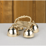 Buy a Two-Toned Brass Altar Bell - Small - Plentiful Earth