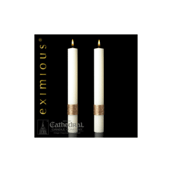 Cross of Erin Altar Candle