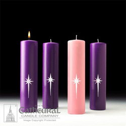 Advent Candles - Star of Magi