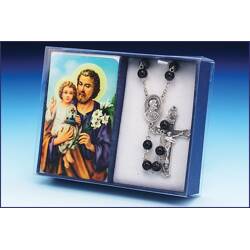 Rosaries with Prayer Cards/Pin/Bookmarks