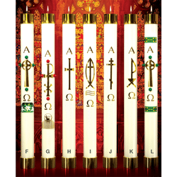 Oil Paschal Candles - Refillable and Pre-Filled Canisters