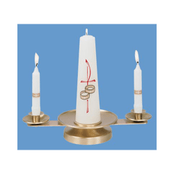 Trinity Altar Candlestick - 24 Inch - Biretta Books