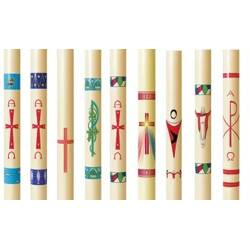 Decal Decoration Paschal Candle