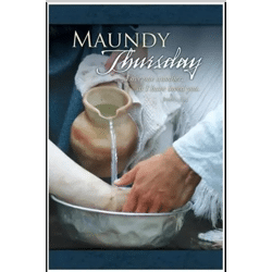 Maudy Thursday Standard Size Bulletins