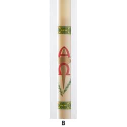 Oil Paschal Candles - Pre-Filled Canisters - Design B