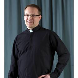 Clergy Shirt - Tab - Long Sleeve
