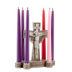 Lent Candleholder & Candles