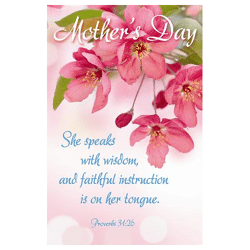 Mothers Day Legal Size Bulletins