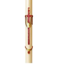 Draped Cross Paschal Design