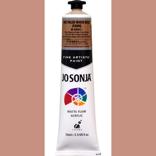 Chroma's Jo Sonja Specialty Acrylic Paints - Iridescent, Set of 6 Colors,  20 ml tubes