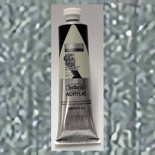 Holbein Acrylic Colors Heavy Body 60ml Pearl Silver