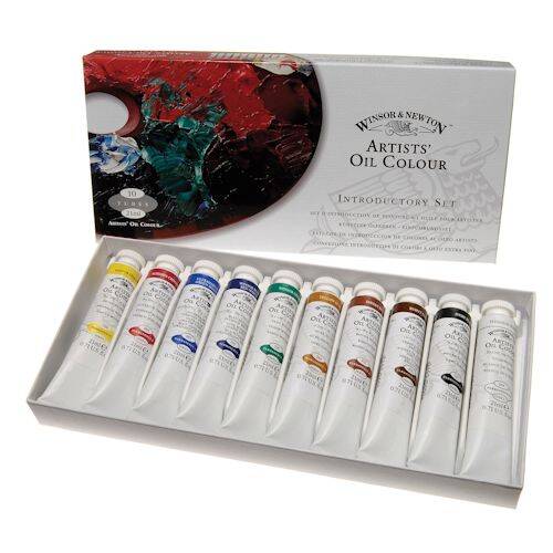 Winsor Newton Artist Oil Introductory Set 10 X 21 ml. - Delta Art