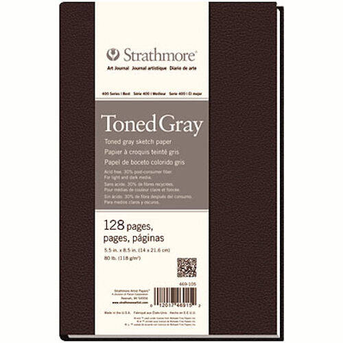 BUY Strathmore Toned Gray Sketch Journal 5.5X8.5