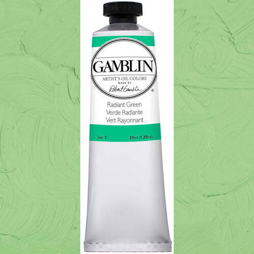 Gamblin : Artist Oil Paint : 37ml : Radiant Green