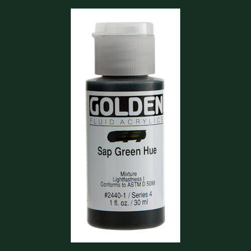 Sap Green (1oz Fluid Acrylic)