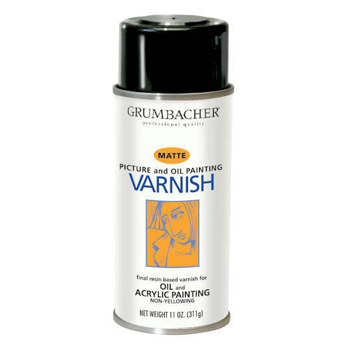 grumbacher spray varnish