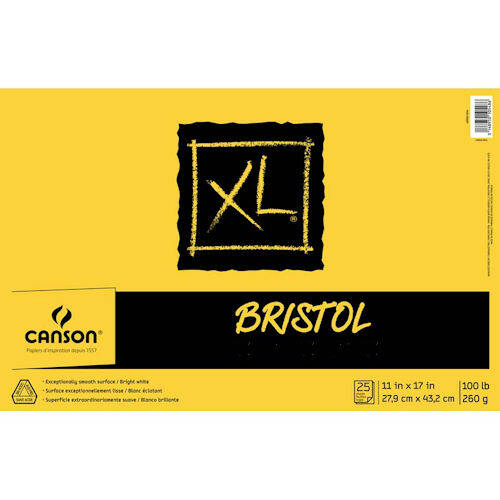 XL Bristol Sketchbook Pads, Bristol Paper, Canson