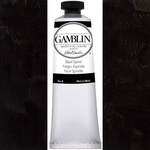 Gamblin Artist Oil 37 ml Black Spinel