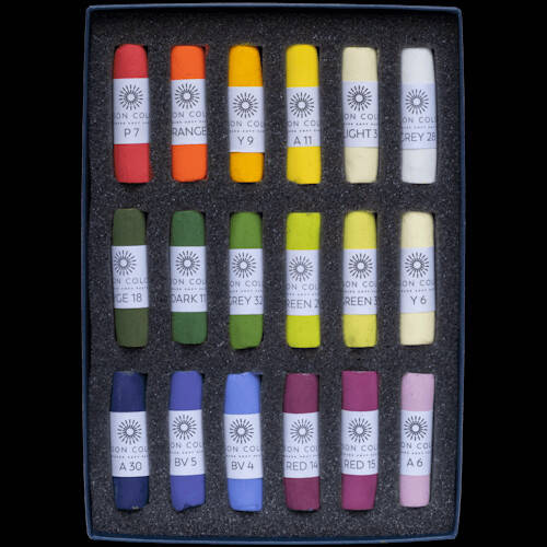 18pc Paint Set Pastels - Delta