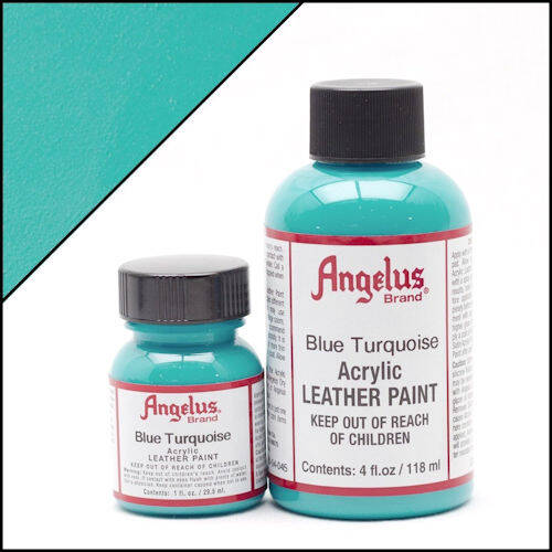 Angelus Standard Leather Paint 1 oz. Blue Turquoise