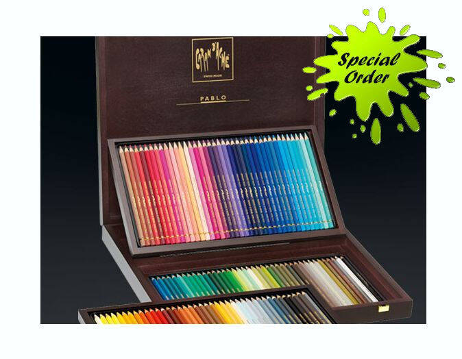 Caran D'Ache : Pablo Colored Pencil : Set Of 120 : Wooden Case