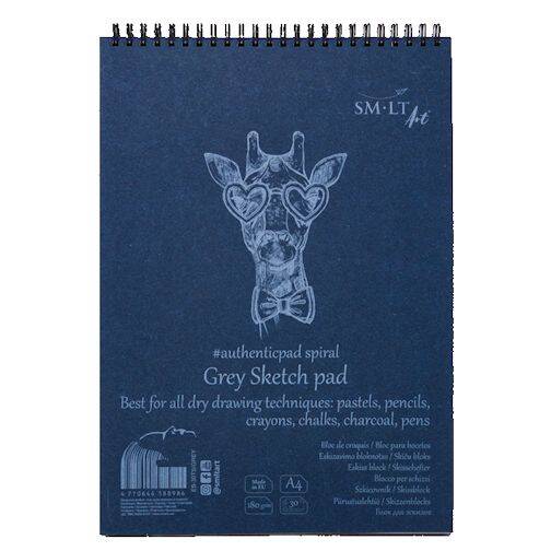 BUY SMLT Authentic Spiral Sketch Pad Bristol A4
